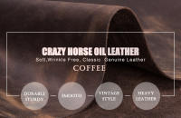 Bolso de Hombre RETRO CONTACT'S de Cuero de Caballo Loco Bolsa de Laptop para Negocios de Gran Capacidad Material de Lining de Poliéster Tamaño de 14 Pulgadas Ideal para Primavera/Verano - details 2