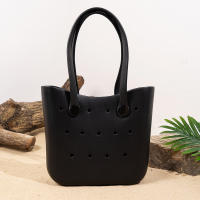 Bolso De Playa Grande Para Verano EVA Inodoro Para Mujer Bolsa De Picnic Con Agujeros Impermeable Bolsa De Hombro Con Manija - details 31
