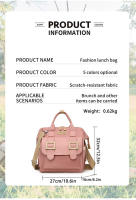 Bolsa de almuerzo multifuncional de moda y versátil salir mamá madre y bebé bolsa de picnic impermeable aislamiento térmico bolsa ligera para mujer - details 8