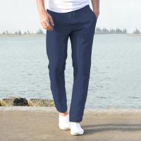 Pantalones de Lino y Algodón para Hombre Novedad de Otoño, Transpirables de Color Sólido, Ropa de Calle Deportiva S-3XL - details 5