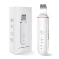 Ultrasonido Limpiador De Piel Espátula Vibración Rostro Eliminador De Quistes Facial Levantamiento Cuidado De La Piel Metal - details 16
