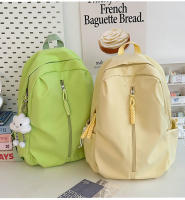Mochila de viaje de gran capacidad, novedad de 2025, mochila escolar sencilla de Color sólido para estudiantes, Mochila deportiva, bolsa para ordenador - details 17