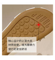 Baotou zapatillas mujer, verano nuevo desgaste temperamento fondo plano casual perla zapatos individuales zapatos perezosos cómodos - details 11