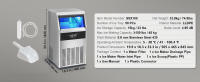 SucceBuy Máquina de Hielo Comercial, Máquina de Hielo Independiente con Almacenamiento de 33 Libras, Pantalla LED para Bar, Hogar, Oficina, Restaurante - details 5