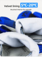 Giyo-Guantes Térmicos de ciclismo para hombre y mujer, manoplas largas con pantalla táctil, antideslizantes, para otoño e invierno, 5-20 ℃ - details 3
