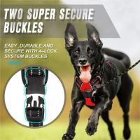 Collares Arnés para Perros Chalecos Grandes Correa Tienda de Mascotas Accesorios de Cuero para Cachorros Conjunto Mediano y Pequeño - details 2