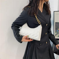Bolso de hombro Hobo para mujer, bolso de cadena, a cuadros, de moda, avanzado, nueva tendencia - details 35