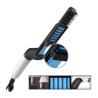 Peine Eléctrico Multifuncional para Hombres Rectificador de Barba Alisador de Cabello - details 22