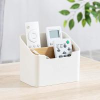 Estante de almacenamiento de escritorio con soporte multifuncional para control remoto ooden - details 0