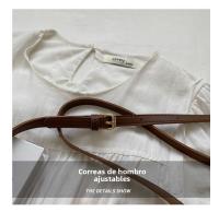 Bolso Cruzado de Verano 2025 Bolso de Mano Tejido de Paja para Mujeres - details 3