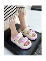 Zapatillas de Desodorante EVA Engrosadas Frescas para Pisar Mierda Versátiles Antideslizantes para Mujeres en Verano al Aire Libre - details 10