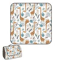 Manta de picnic impermeable, algodón grueso, ideal para frutas, equipos, dibujos animados - details 2
