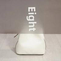 Moda cuero genuino kraft bolsa de almuerzo, bolsa de cubo boca, canasta de comida - details 15