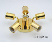 Soporte de cerámica minimalista E27, luces de techo, accesorio de iluminación de techo, oro, cromo, Blanco, Negro, Simple, 3/4/5/6/7/8 cabezales - details 4