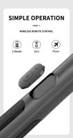 Trípode para Teléfono de 157.48cm y Trípode para Selfie Stick, Todo en Uno Trípode Profesional para Celular, Trípode para Celular con Control Remoto Inalámbrico y Soporte para Teléfono, Compatible con iPhone 14/13/12 Pro Max, Samsung, Android, Cámaras - details 5
