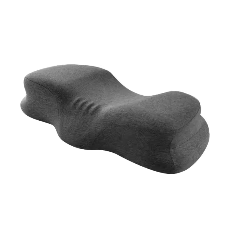 Almohada de espuma viscoelástica de mariposa para dormir, cómoda protección del cuello, magnética para dormir de lado, espalda y estómago, almohadas correctivas para adultos - 1