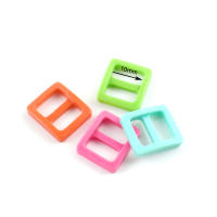 Hebillas De Plástico De 10 Mm, deslizador trideslizante, cierre ajustable, correa De bolso, gancho De correas De mochila, Hardware P, 50 / 100 - details 3