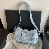 Bolso de mano a la moda Y2K, bolso para axila con remaches de estrella, bolso de hombro para chica picante, bolso cruzado Retro, ropa de calle - details 17