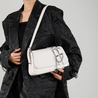 Bolso Cruzado Retro de Cadena Monedero de Antiguo Estilo para Mujeres con Múltiples Compartimentos, Cierre Magnético, Forro de Poliéster, Bolso Cruzado Casual Negro/Marrón/Blanco/Rojo/Café - details 8