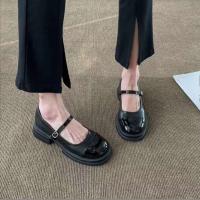 Nuevo superventas, zapatos pequeños de estilo inglés Xiaoxiang para mujer, zapatos informales de cuero con suela gruesa - details 1