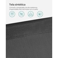Tumbona Reclinable 193 x 53 x 29 cm Carga de 150 kg Protección Solar y Respaldo - details 4