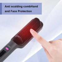Cepillo Rectificador de Cabello de Iones Negativos Auto Off para Uso Doméstico y Barbería - details 6