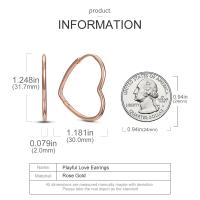 Pendientes de aro circulares de Plata de Ley 925 de Color dorado, pendientes dorados aptos para dijes originales, joyería fina Diy para mujeres a la moda - details 28