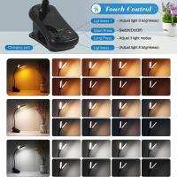 Luz de Lectura LED Portátil Mini Lámpara de Escritorio con 14 LEDs Luz Nocturna Recargable por USB - details 3
