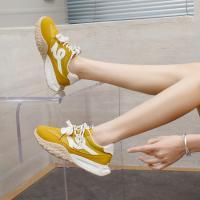Zapatos de entrenamiento alemanes con suela de plataforma para mujer 2025 primavera nuevo color a juego Forrest Gump zapatos casual versátil antideslizante correr deportes papá zapatos - details 10