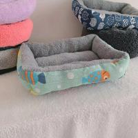 Cama suave para mascotas, colchón con almohada, cálido y cómodo, esterilla de felpa para invierno - details 9