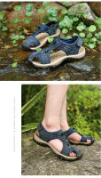 Sandalias de verano para hombre, sandalias de playa transpirables para hombre, agua al aire libre, senderismo, Camping, pesca, escalada, zapatos acuáticos - details 13
