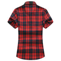 Camisas informales a cuadros para hombre, camisas clásicas de manga corta, camisas de vestir a la moda, 7XL, novedad de verano - details 34