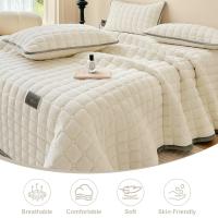 Juego de Edredón de Terciopelo de Lujo Tamaño Cama Rey Edredón Ligero Cubierta de Edredón Oversize - details 6
