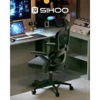Silla ergonómica Escritorio, Silla de Oficina Grande y Alta con reposabrazos Plegables, Soporte Lumbar Ajustable Silla Escritorio, Silla Oficina ergonómica para Uso doméstico - details 1