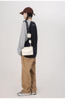 Bolso cuadrado pequeño oscuro Trend Bolso combinado 2 en 1 Bolso de la caja del sobre de cuero de los hombres y las mujeres Bolso pequeño bandolera - details 13