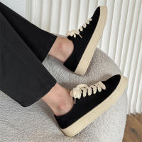 Zapatos de lona para hombre, básicos, versátiles, negros, modernos, casuales, transpirables, delgados, retro, deportivos - details 15