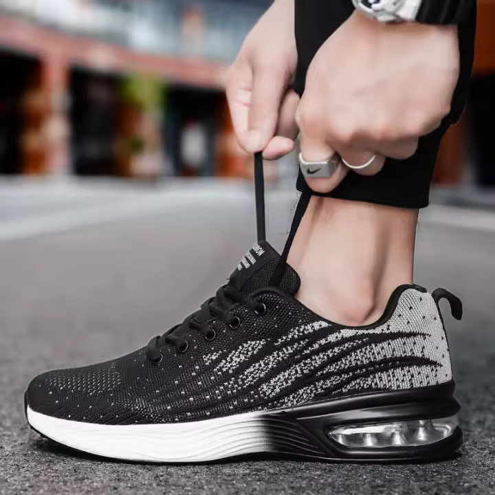 Zapatillas deportivas de aire para hombre, moda deportiva, gimnasio, trotar, tenis, zapatillas deportivas - 1