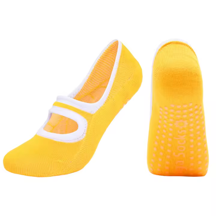 2 pares de calcetines de Pilates de alta calidad para mujer, gimnasio y Fitness - 1