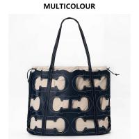 CH-Bolso único y creativo para mujer, bolso con agujeros, diseño de patrón Popular elegante, marca de alta calidad, mochila de lujo de alta gama - details 2