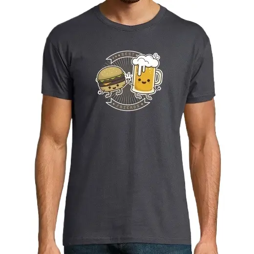 best friends - mejores amigos cerveza y Camisetas CERVEZA,Pack Regalo Camiseta Personalizada - 1