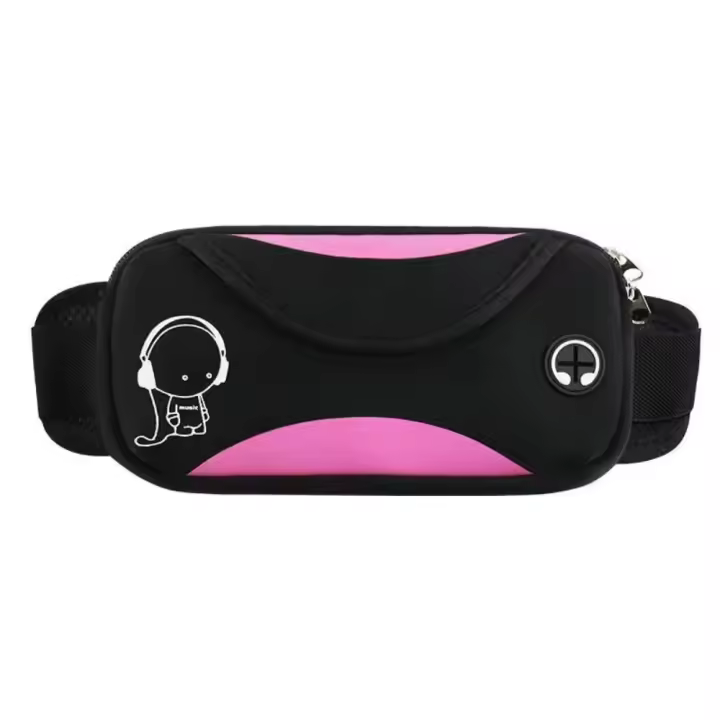Riñonera para correr impermeable, bolsa ligera Invisible para correr maratón, tira reflectante portátil, riñonera para correr, gimnasio - 1