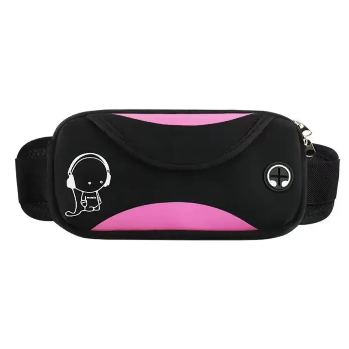 Riñonera para correr impermeable, bolsa ligera Invisible para correr maratón, tira reflectante portátil, riñonera para correr, gimnasio - 1