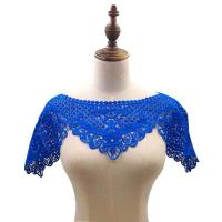 Chal de protección solar de encaje, cubierta de Bikini bordada, chal de protección solar, cárdigan de temperamento, envoltura de cuello nupcial, Foulard - details 5