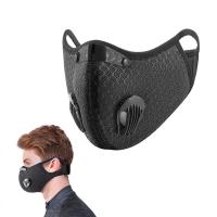 Mascarilla facial deportiva lavable y reutilizable para hombre, máscara con filtro antipolvo, Bandana con filtros de carbón activado para verano - details 4