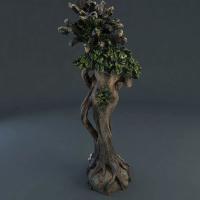 Estatua de Diosa del Bosque Escultura de Resina Creativa para Decoración de Escritorio y Jardín - details 8