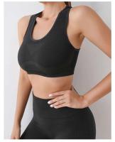 Conjunto de Workout sin Costuras para Mujer Sport Bra de Cintura Alta, Shorts de Yoga, Leggings de Moda de Gimnasio - details 12