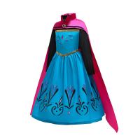 Disfraz de princesa Anna verde para niñas pequeñas, disfraz de Halloween, vestido elegante para fiesta de cumpleaños, vestido de carnaval - details 51