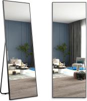 153x50cm Espejo de pie Grande, Espejo de Cuerpo Entero Pared Rectangular, Espejo Cuerpo Entero Pared LED, Espejo Pared vestidor, Dormitorio, Negro - details 91
