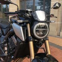 Extensión de parabrisas de motocicleta, Deflector de parabrisas con abrazadera ajustable para CB650R 2019-2021 CB1000R 2018-2021 - details 3