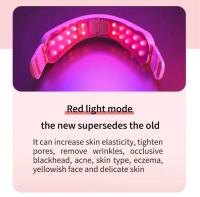 Dispositivo de elevación, terapia de fotones LED, masajeador adelgazante, masajeador de vibración facial calentado con doble mentón en V - details 12